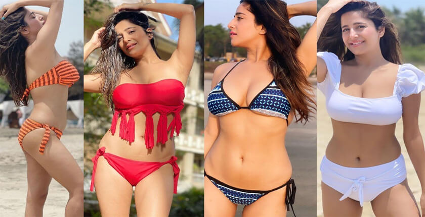 Family Man Actress Shreya Dhanwanthary Latest Bikini Photos That Goes Viral