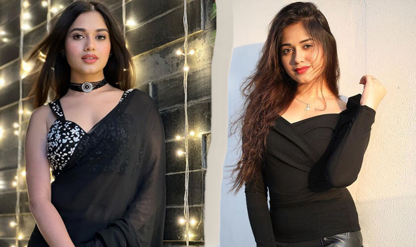 Jannat Zubair Looks Fabulous in Sexy Black Outfits