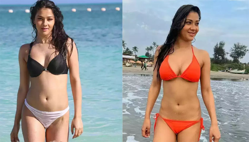 Namrata Malla at the Beach in a Stylish Bikini