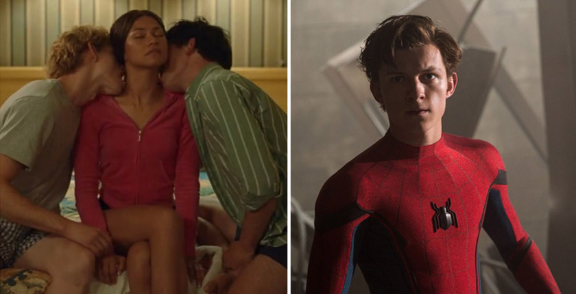Spiderman Girlfriend Zendaya Threesome Bold Scene Goes Viral