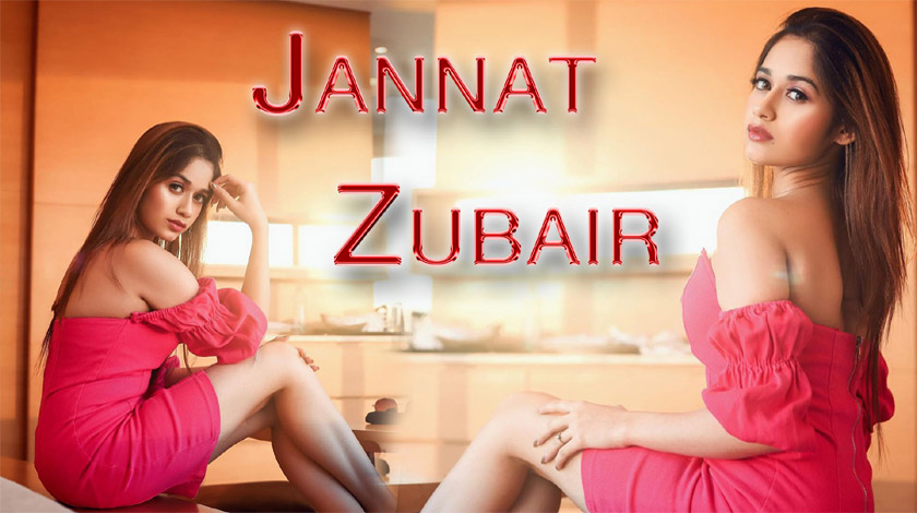 Jannat Zubair looked very Hot in a Pink Dress