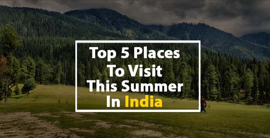 Top 5 Places to Visit in Summer in India