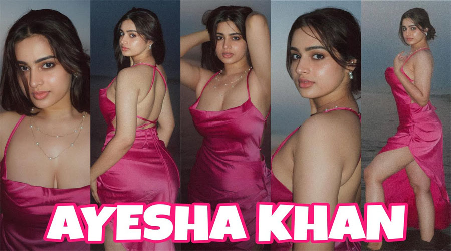 Erotic Photos of Ayesha Khan Indian Model