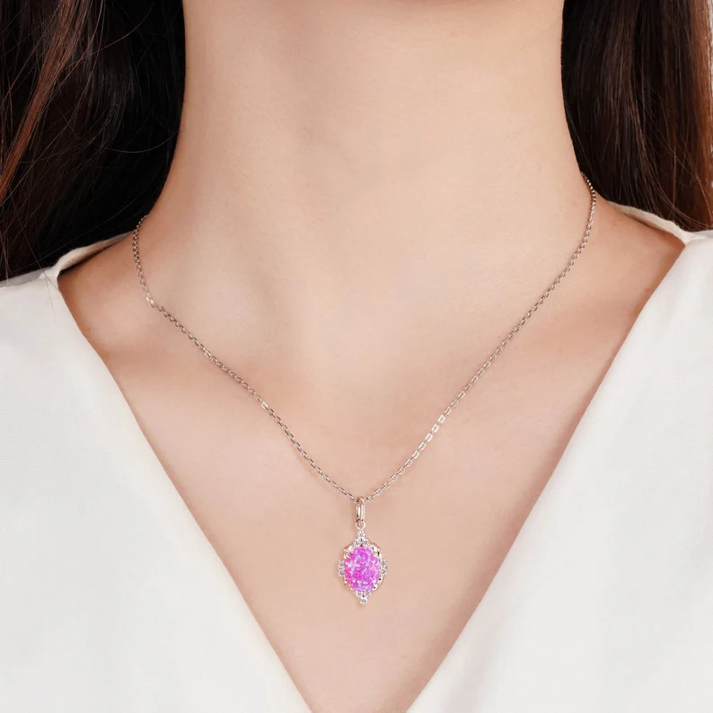 Hot Pink Opal The Color Trend Taking Over Fashion and Jewelry