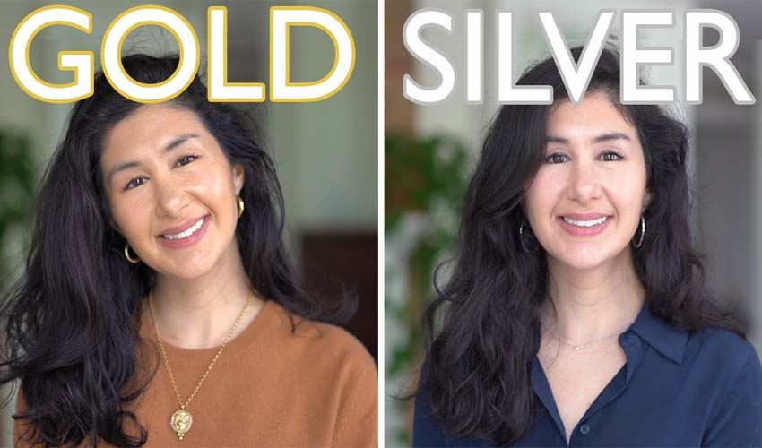 How To Tell Whether You Look Better in Silver or Gold