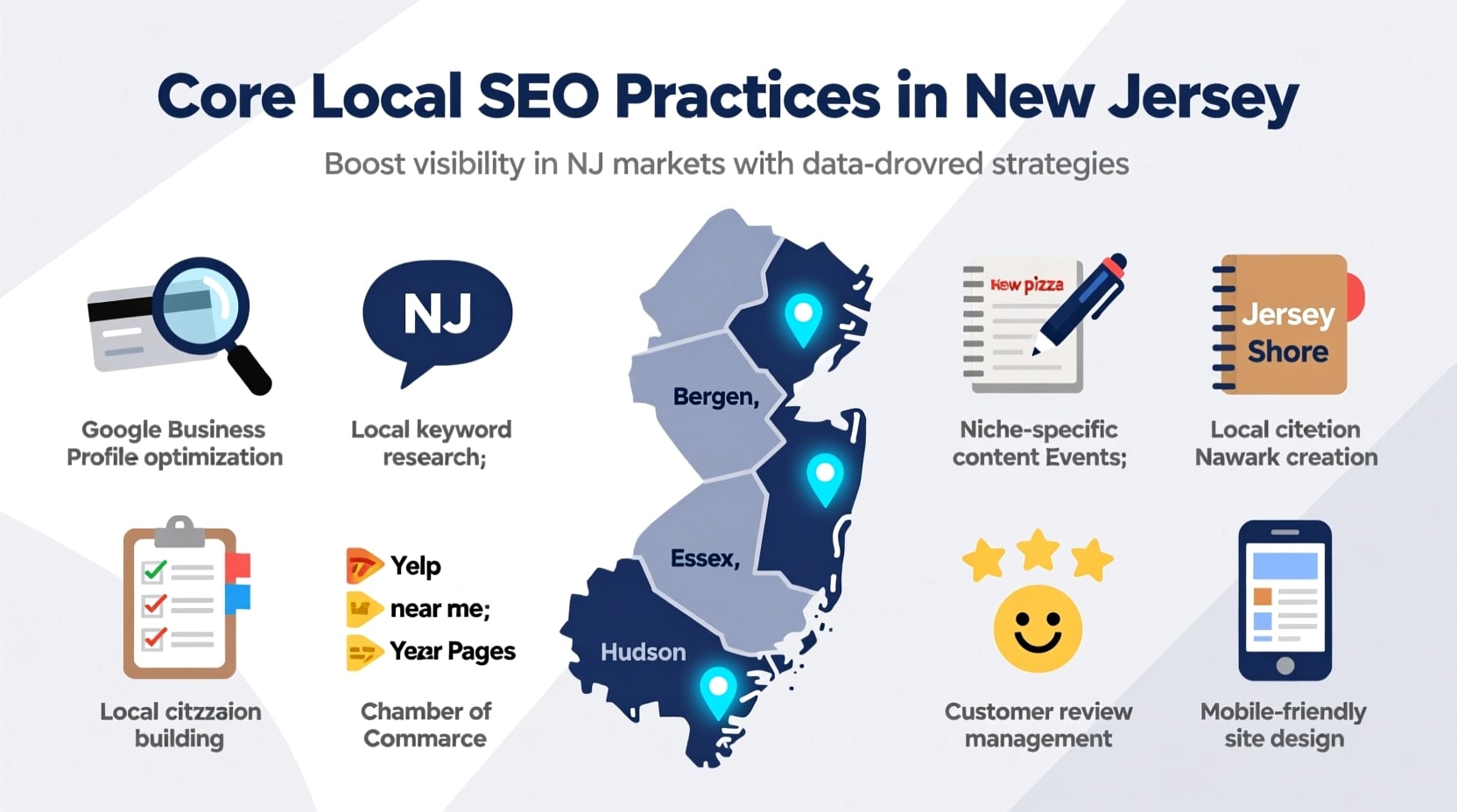What Core Local SEO NJ Practices Matter Most Now
