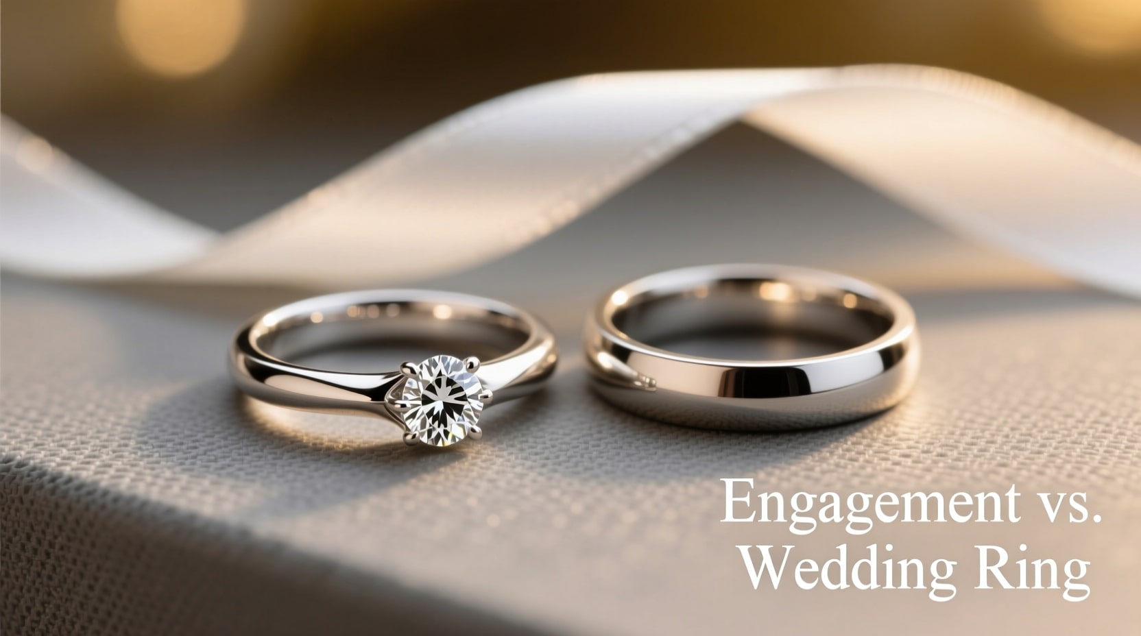 How Are Engagement vs. Wedding Ring Designs Different