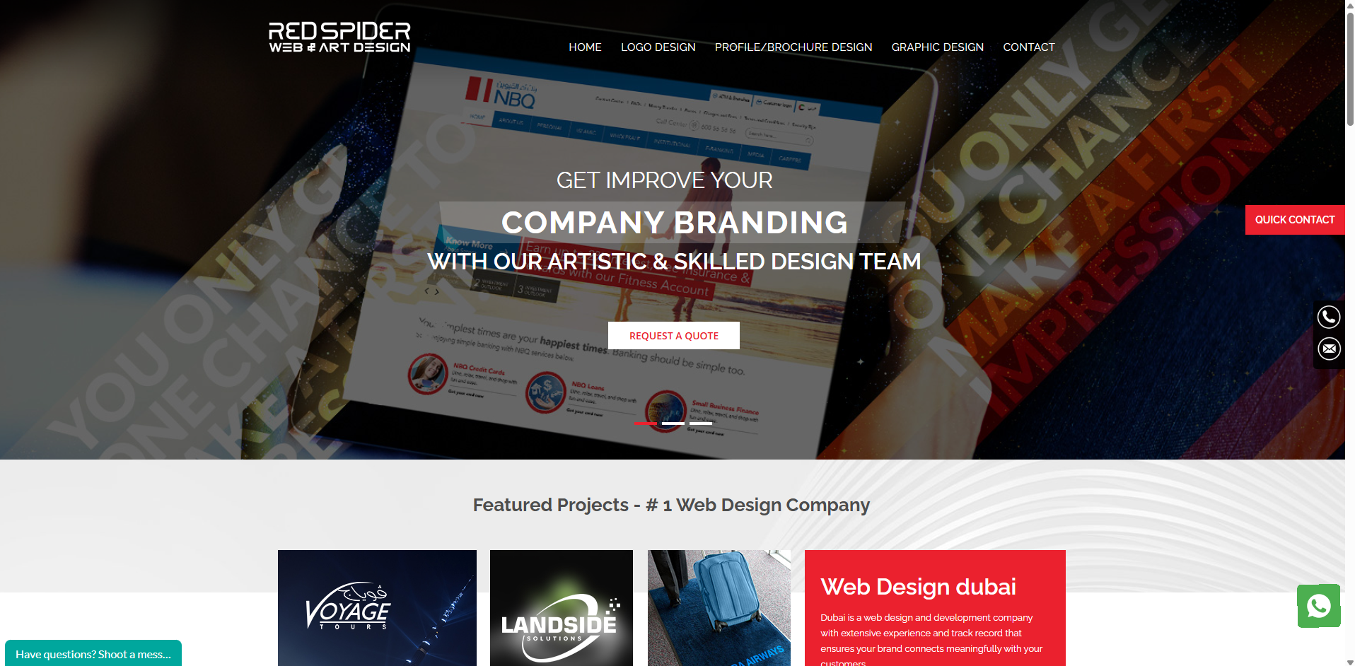 redspider-design banner