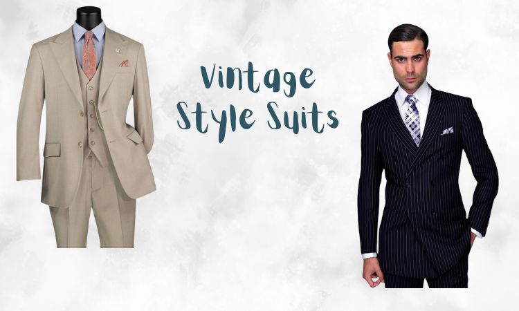vintage style suits